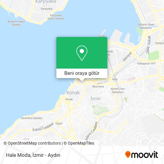 Hale Moda harita