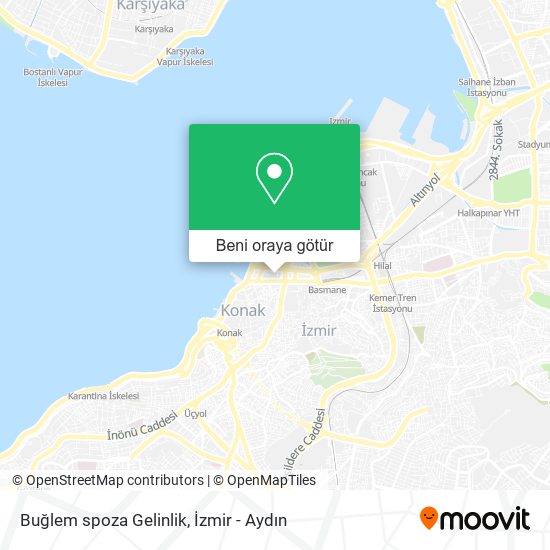 Buğlem spoza Gelinlik harita