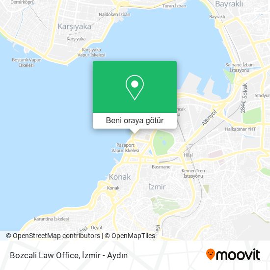 Bozcali Law Office harita