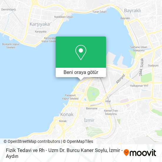 Fizik Tedavi ve Rh - Uzm Dr. Burcu Kaner Soylu harita