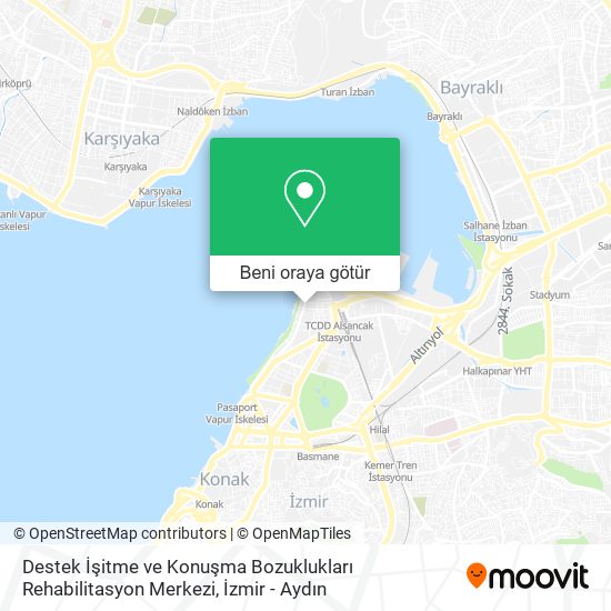 Destek İşitme ve Konuşma Bozuklukları Rehabilitasyon Merkezi harita
