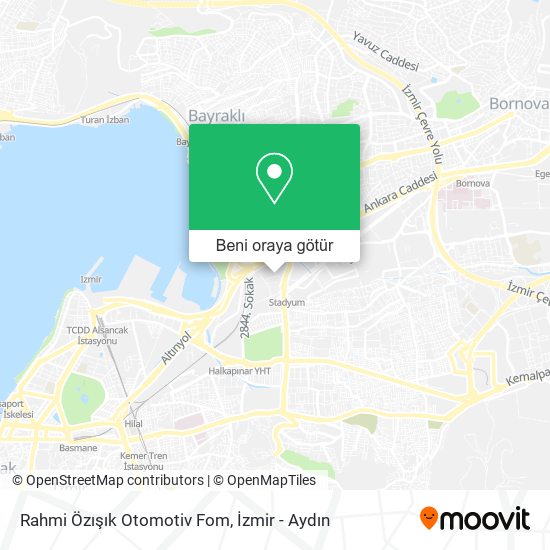 Rahmi Özışık Otomotiv Fom harita
