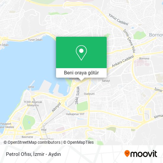 Petrol Ofısı harita