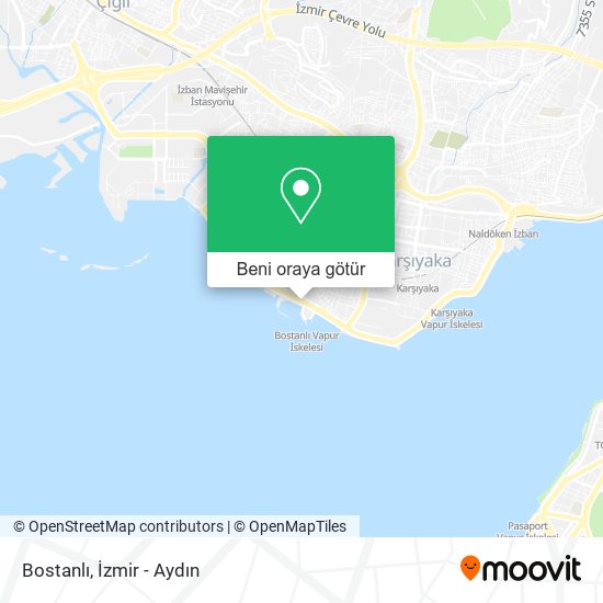Bostanlı harita