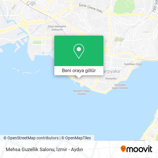Mehsa Guzellik Salonu harita