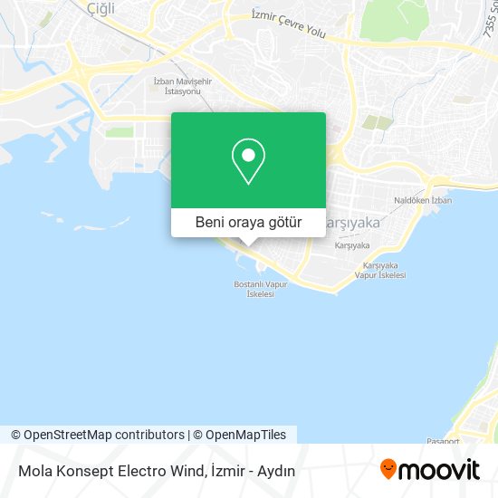 Mola Konsept Electro Wind harita