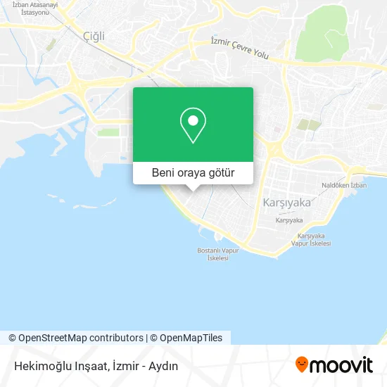 Hekimoğlu Inşaat harita