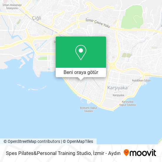 Spes Pilates&Personal Training Studio harita