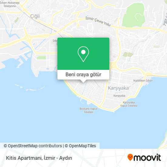 Kitis Apartmani harita