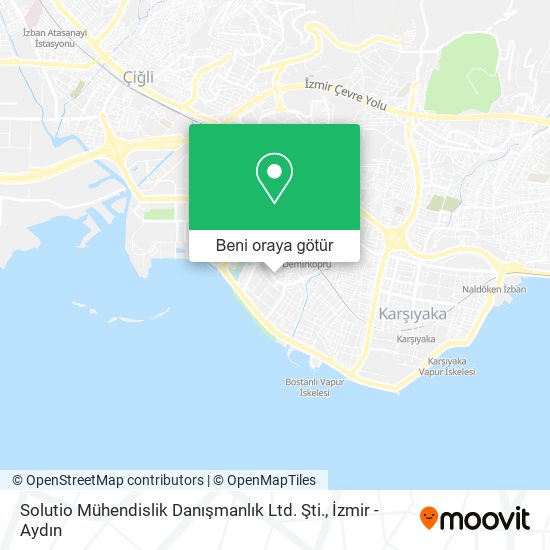 Solutio Mühendislik Danışmanlık Ltd. Şti. harita