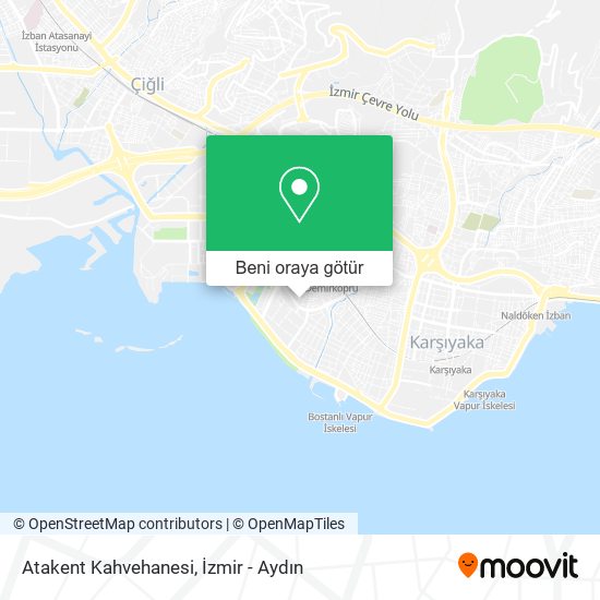 Atakent Kahvehanesi harita