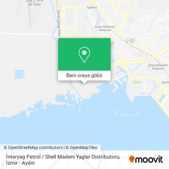 İnteryag Petrol / Shell Madeni Yaglar Distributoru harita