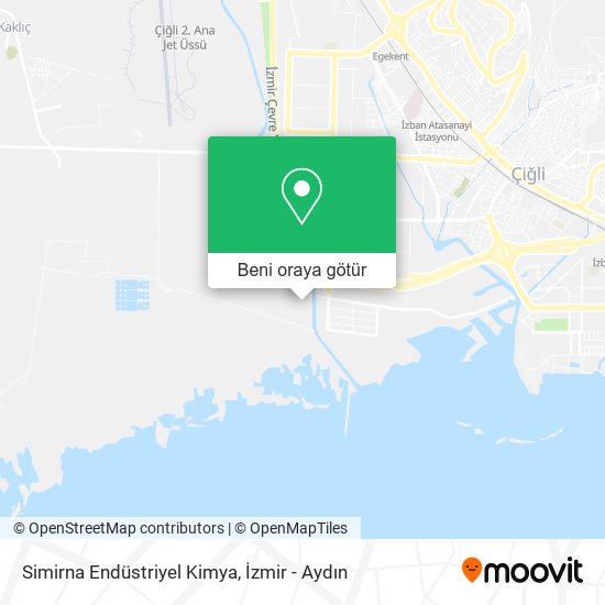 Simirna Endüstriyel Kimya harita