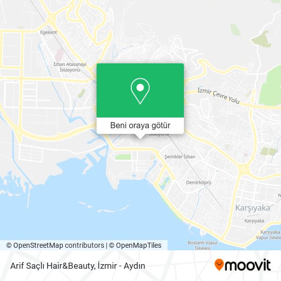 Arif Saçlı Hair&Beauty harita