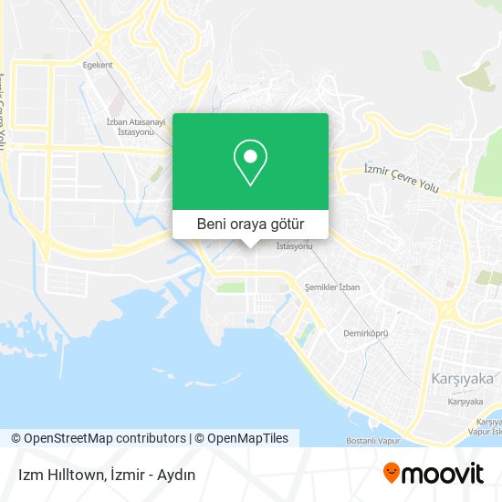 Izm Hılltown harita