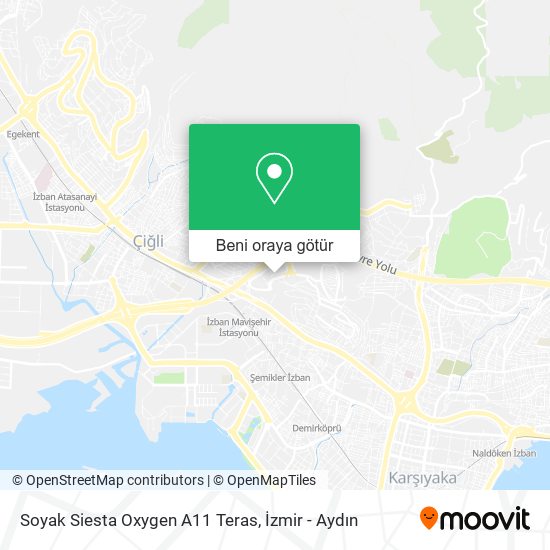 Soyak Siesta Oxygen A11 Teras harita