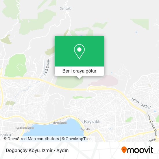 Doğançay Köyü harita