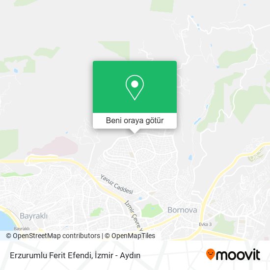 Erzurumlu Ferit Efendi harita