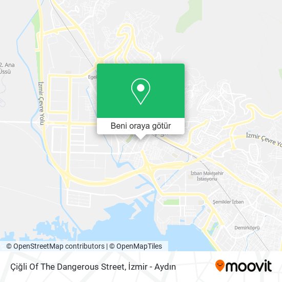 Çiğli Of The Dangerous Street harita