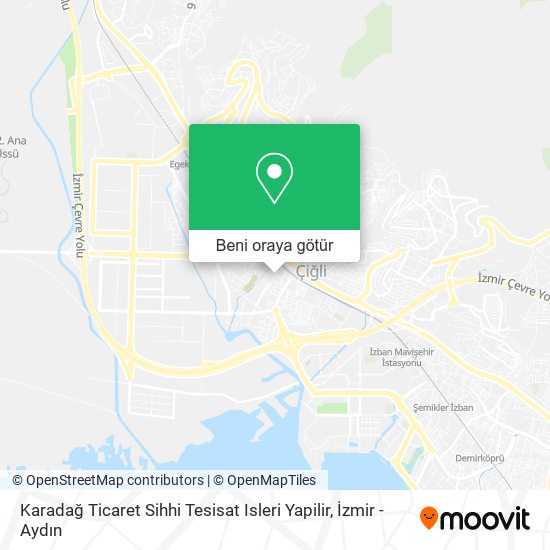 Karadağ Ticaret Sihhi Tesisat Isleri Yapilir harita