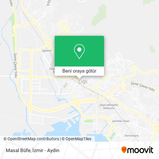 Masal Büfe harita