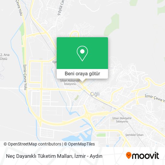 Neç Dayanıklı Tüketim Malları harita