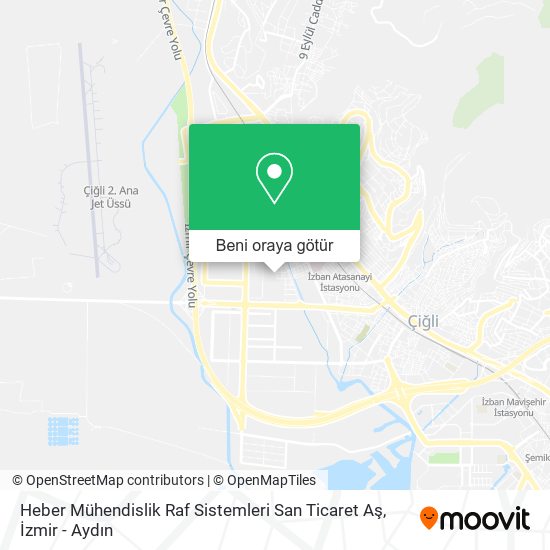 Heber Mühendislik Raf Sistemleri San Ticaret Aş harita