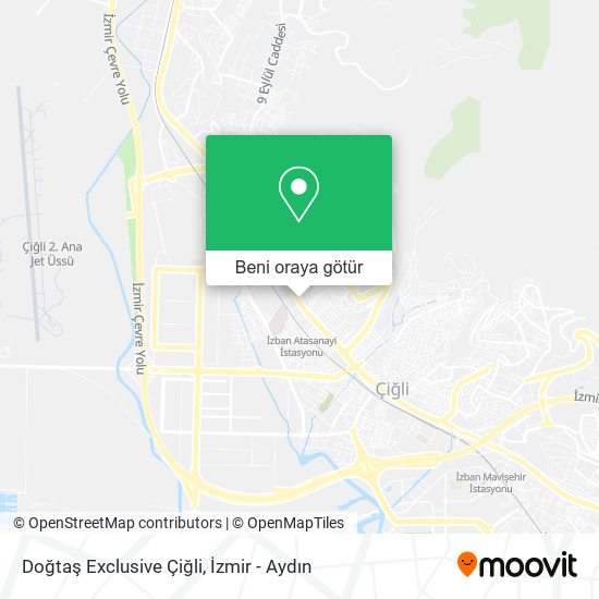 Doğtaş Exclusive Çiğli harita