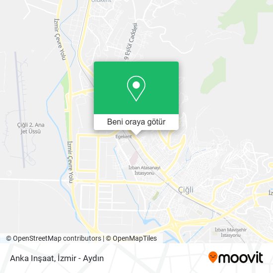 Anka Inşaat harita