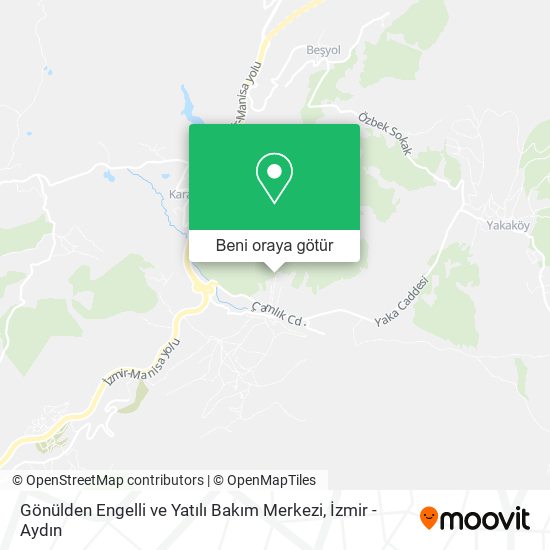 Gönülden Engelli ve Yatılı Bakım Merkezi harita