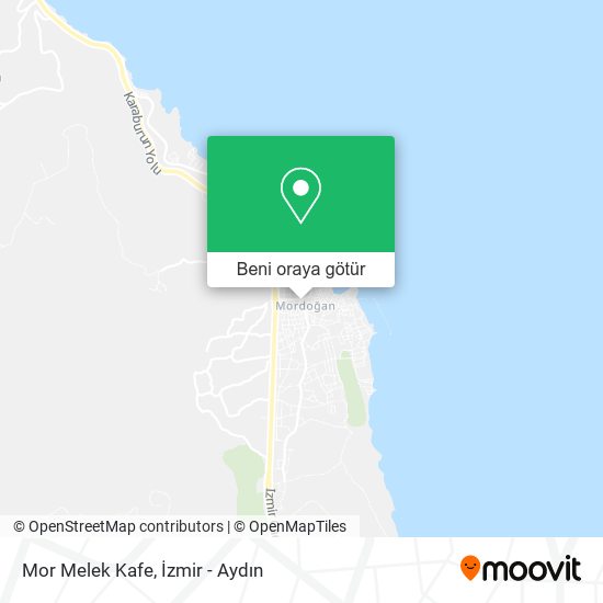 Mor Melek Kafe harita