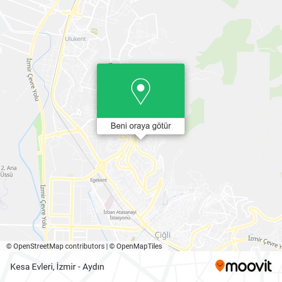 Kesa Evleri harita