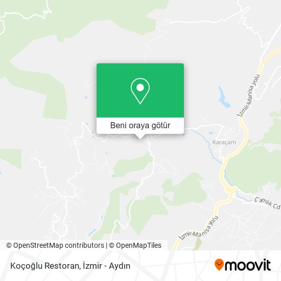 Koçoğlu Restoran harita