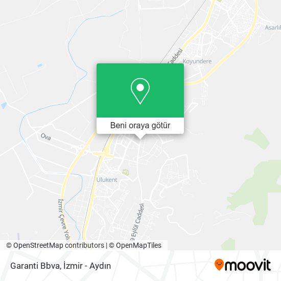 Garanti Bbva harita