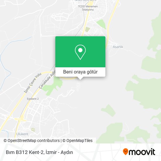 Bım B312 Kent-2 harita