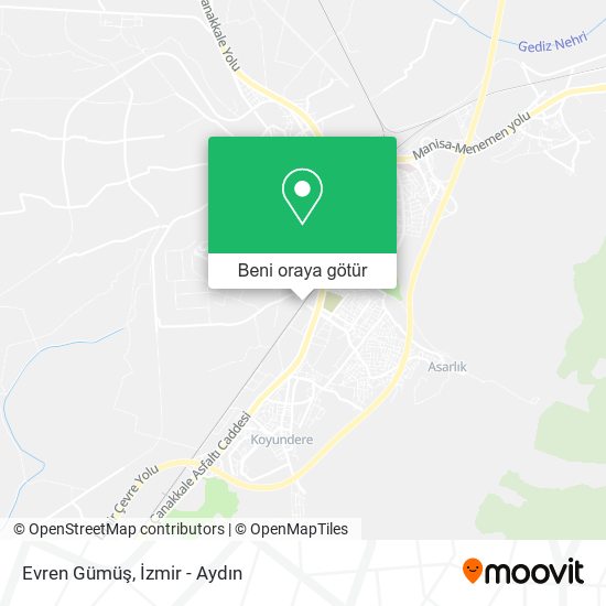 Evren Gümüş harita