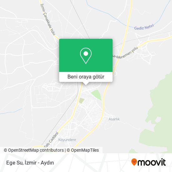 Ege Su harita