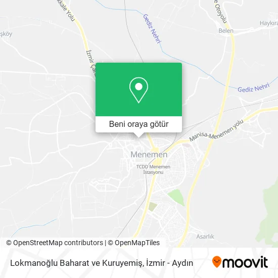 Lokmanoğlu Baharat ve Kuruyemiş harita