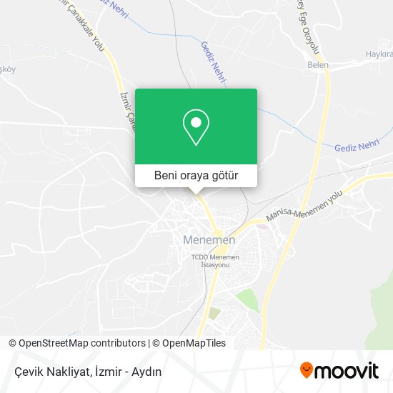 Çevik Nakliyat harita