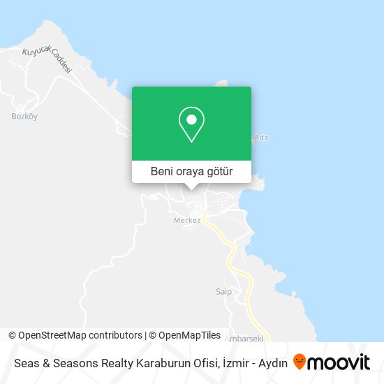 Seas & Seasons Realty Karaburun Ofisi harita