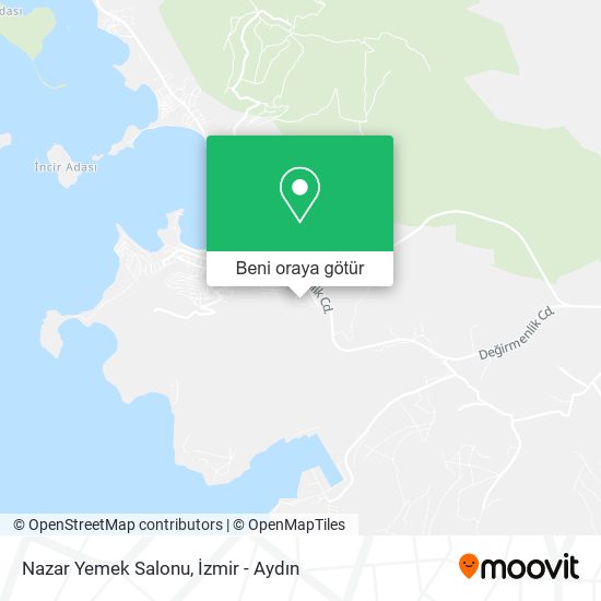 Nazar Yemek Salonu harita