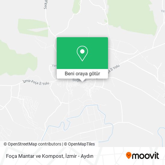 Foça Mantar ve Kompost harita