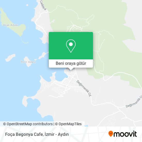 Foça Begonya Cafe harita
