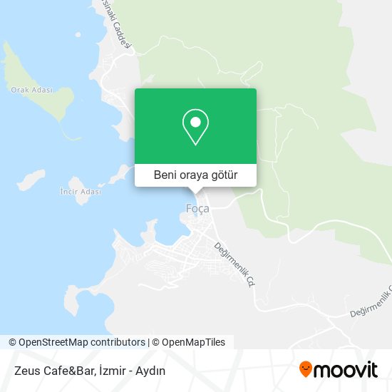 Zeus Cafe&Bar harita