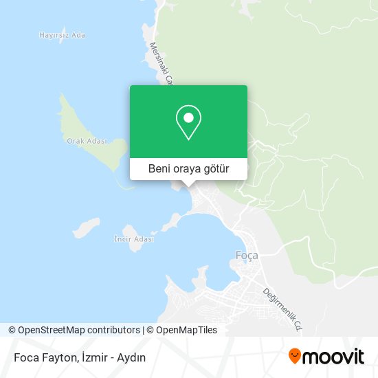 Foca Fayton harita
