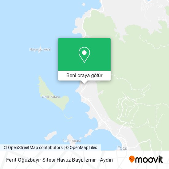 Ferit Oğuzbayır Sitesi Havuz Başı harita