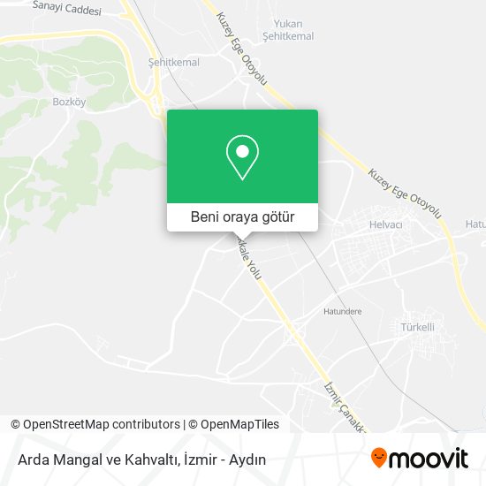 Arda Mangal ve Kahvaltı harita