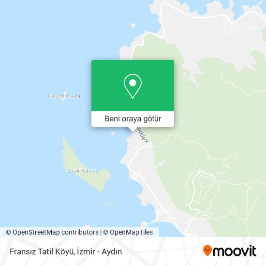 Fransız Tatil Köyü harita