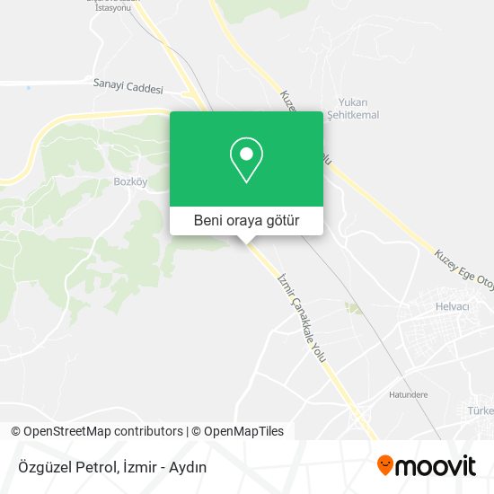 Özgüzel Petrol harita