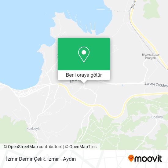 İzmir Demir Çelik harita